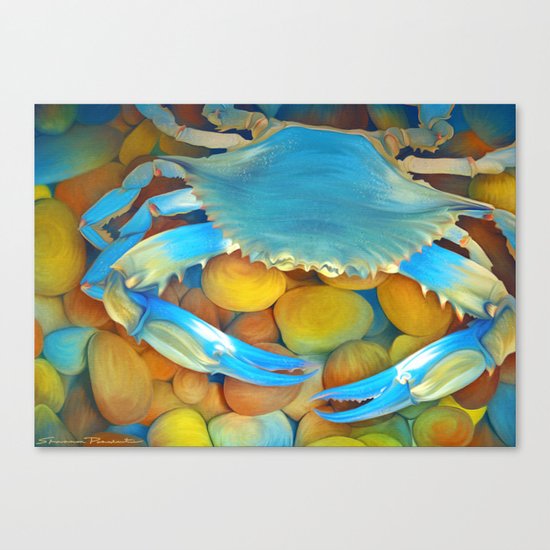 Crab Canvas Print