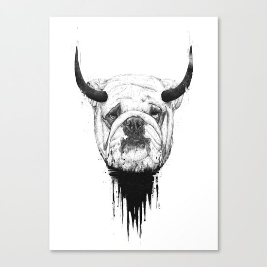 Bulldog Canvas Print