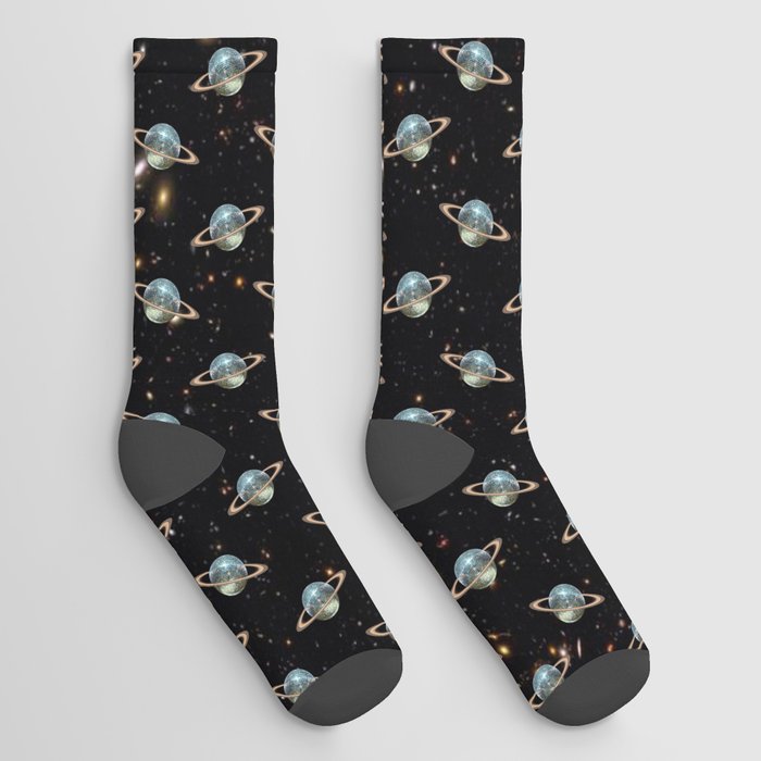 Saturn Disco Socks | Collage, Saturn, Planet, Space, Planets, Hands, Disco, Ball, Discoball, 70s