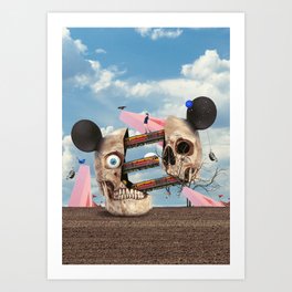 Rollercoaster Art Print