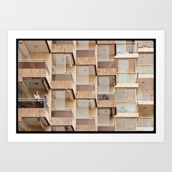All Alone Art Print