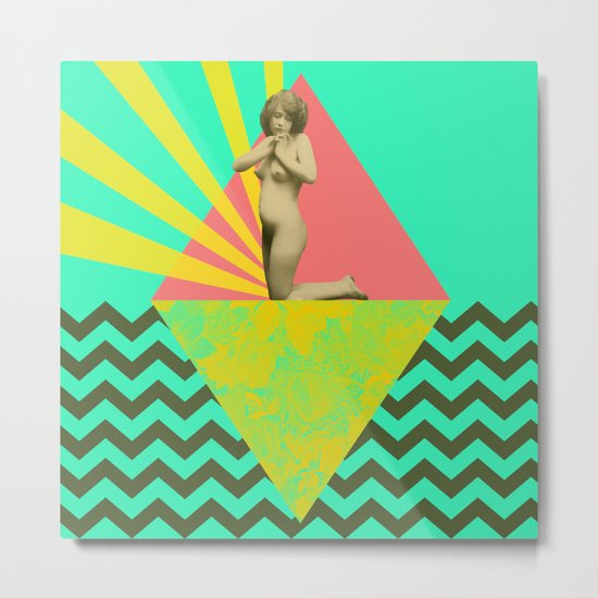 dear god, what could i wear today ?! Metal Print