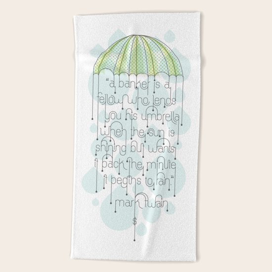 Umbrella Beach Towel