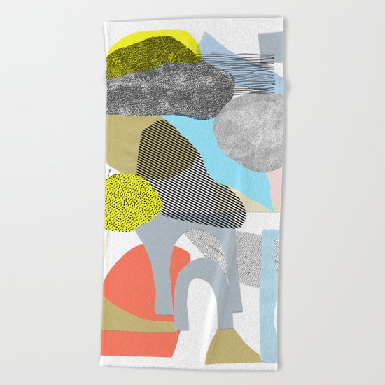 rock city Beach Towel