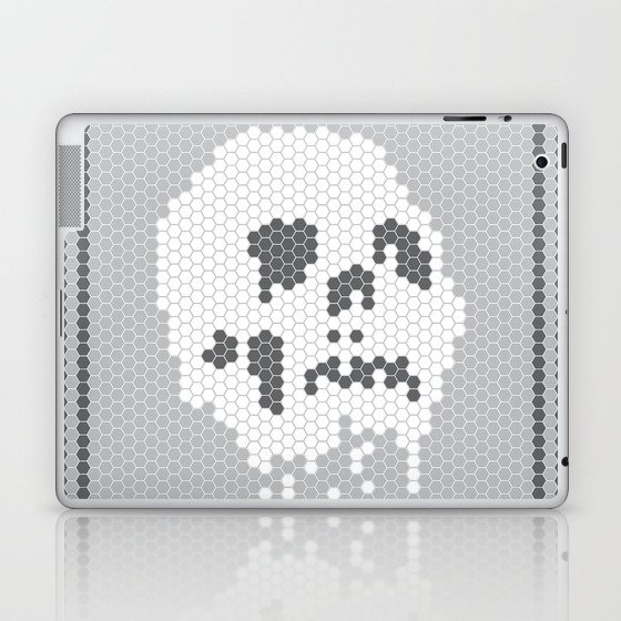 Skull Tile Laptop & iPad Skin