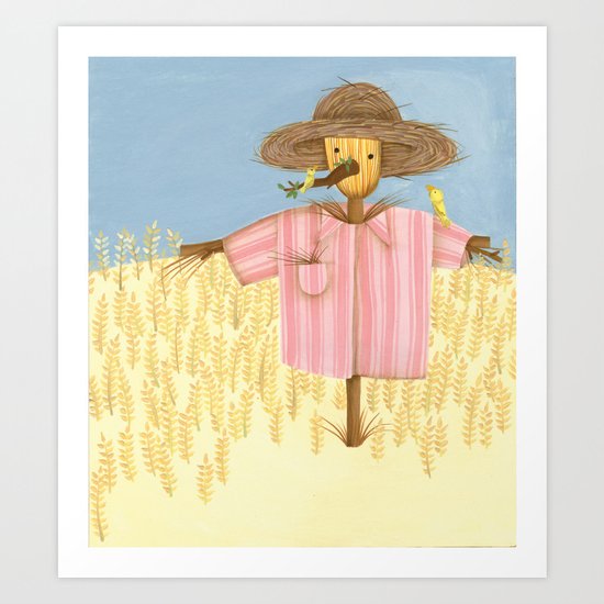 Espantapájaros Art Print