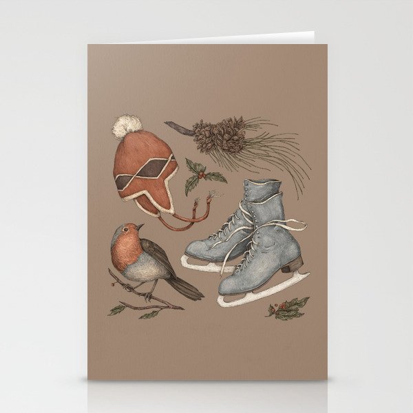 Winter Collection Stationery Cards
