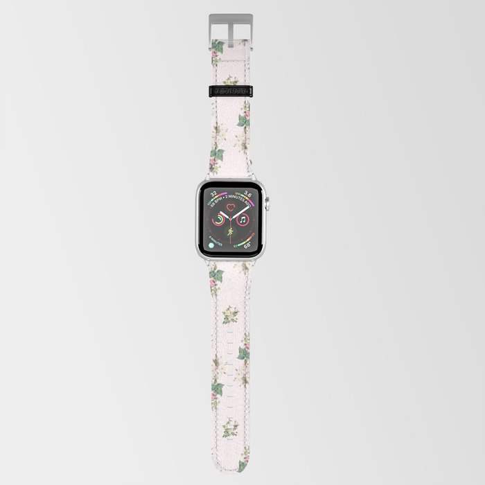 PINK VINTAGE GARDEN Apple Watch Band