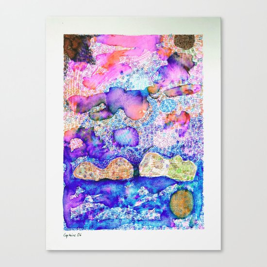Cloud Formation Canvas Print