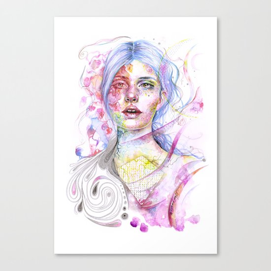 Every Word Will Shape Me Canvas Print