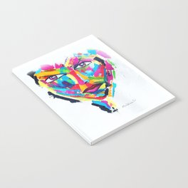 Abstract Heart Notebook