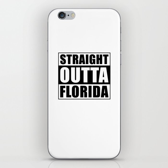 Straight Outta Florida iPhone Skin
