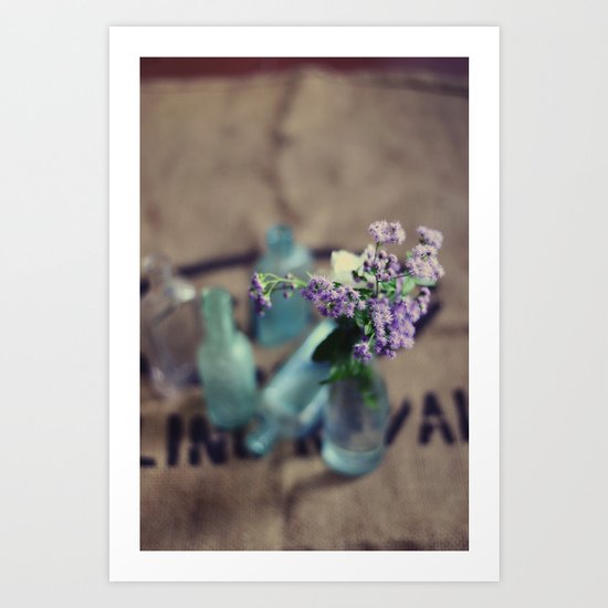 hold the universe Art Print
