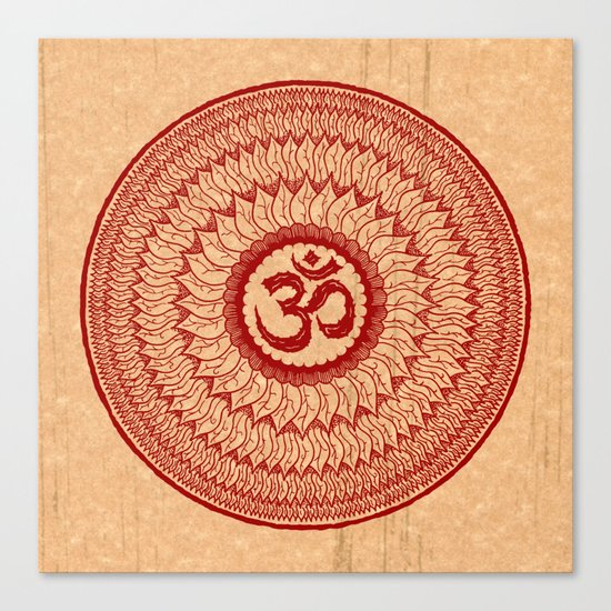 lialiom mandala Canvas Print