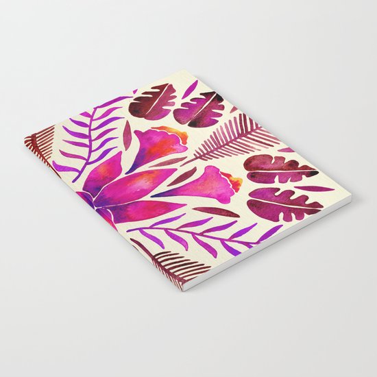 Tropical Symmetry – Magenta Notebook