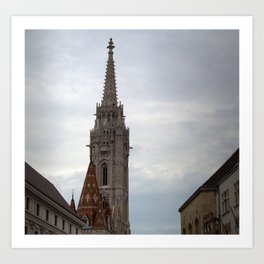 Budapest 2 Art Print | City, Travel, Wanderlust, Summer, Adventure, Serene, Eu, Hungary, Church, Photo 