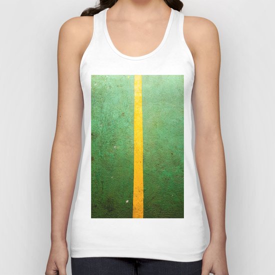 Yellow light Between Unisex Tank Top