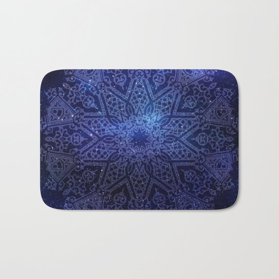 Space mandala Bath Mat