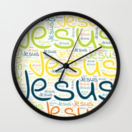 Jesus Wall Clock