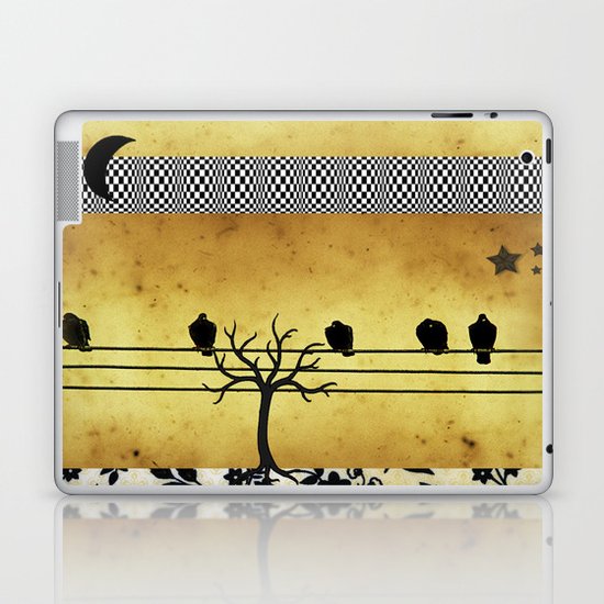 Under The Crescent Moon Laptop & iPad Skin