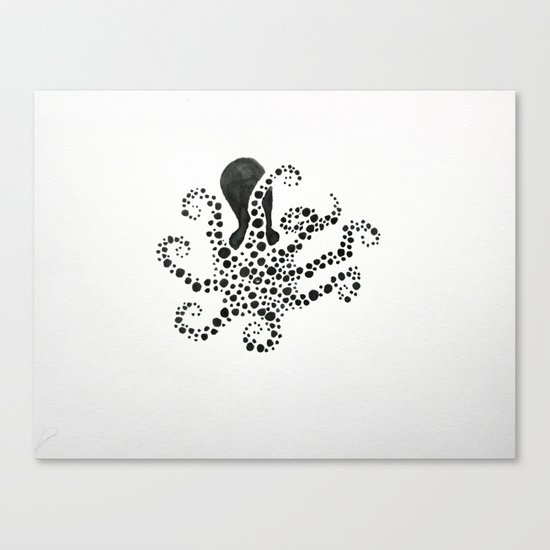 Octopus 001 Canvas Print