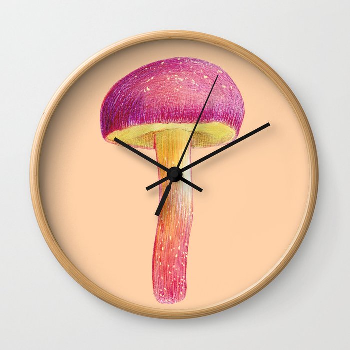 Mushroom5 Wall Clock