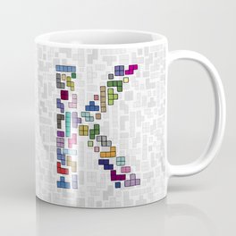 letter k - gaming blocks Coffee Mug