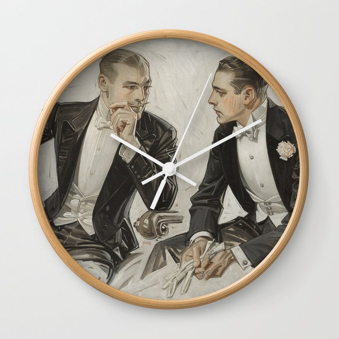 Dapper Gentlemen Wall Clock