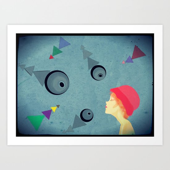 eye for an eye Art Print