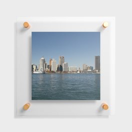 Detroit Skyline Floating Acrylic Print