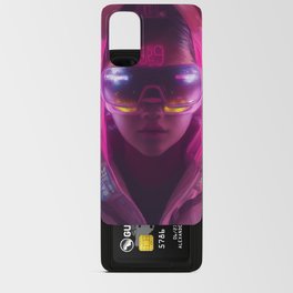 Cyberpunk Girl 1 Android Card Case