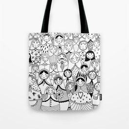 Matrioshka Tote Bags Society6