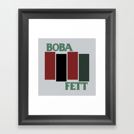 Get in Slave 1 Framed Art Print