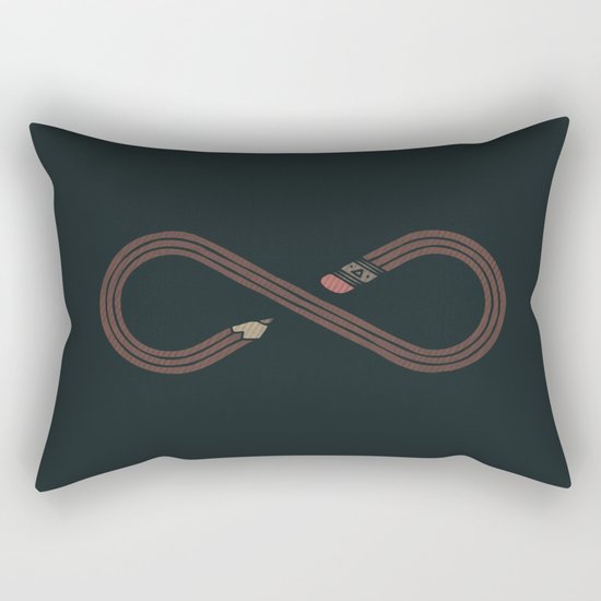 Draw Forever Rectangular Pillow