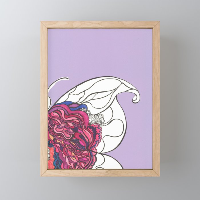 Butterfly Framed Mini Art Print