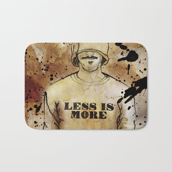 Less is More. Bath Mat