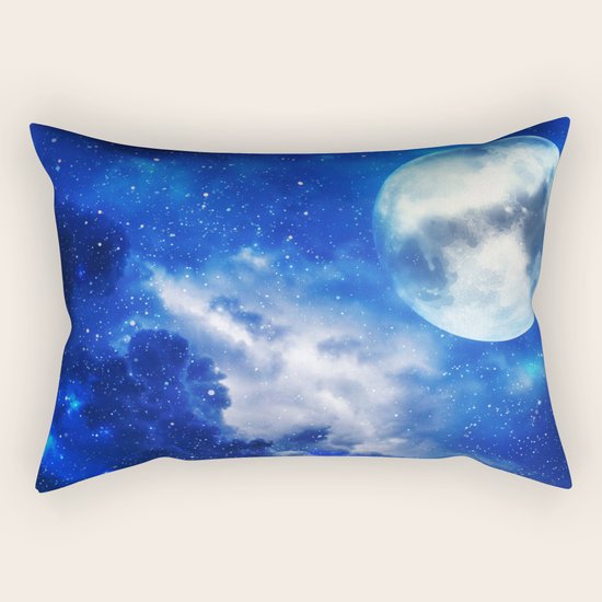 Full Moon Rectangular Pillow