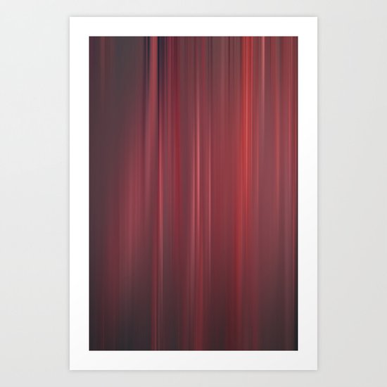red strings Art Print