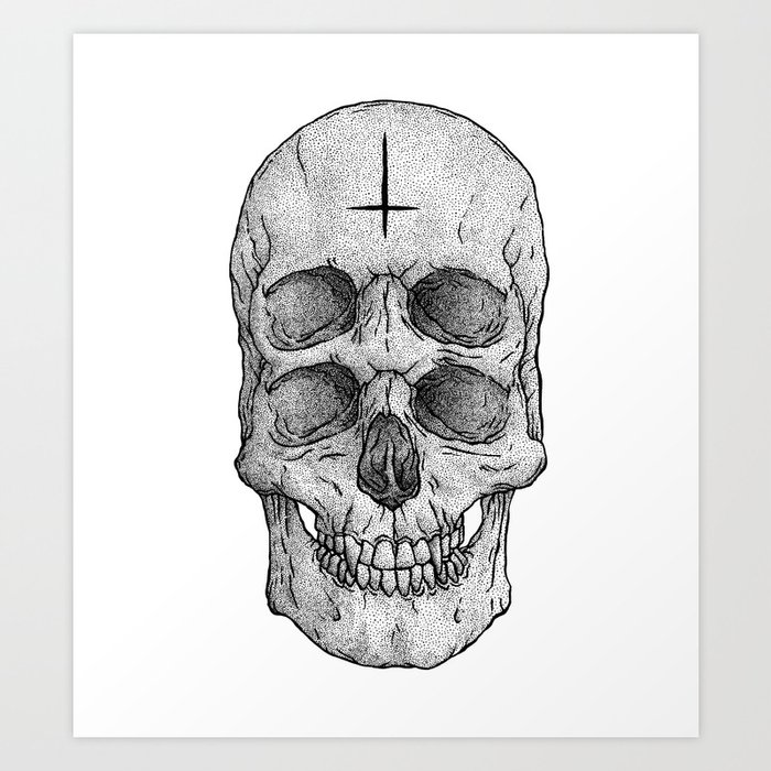 Skull II Art Print