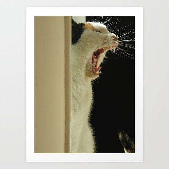 Roar! I'm a lion! Art Print