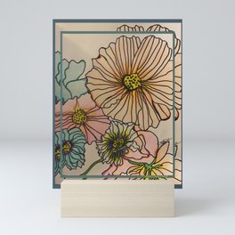 Flower Burst Mini Art Print