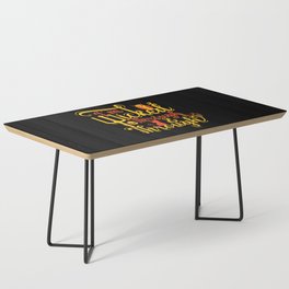 Halloween I am wicked through quote Coffee Table