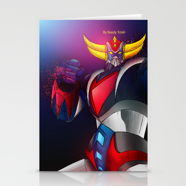 Pulp Goldorak Stationery Cards By Beautytcheli Society6