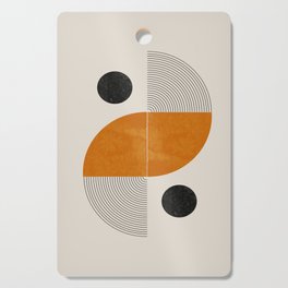 Abstract Geometric Shapes Cutting Board