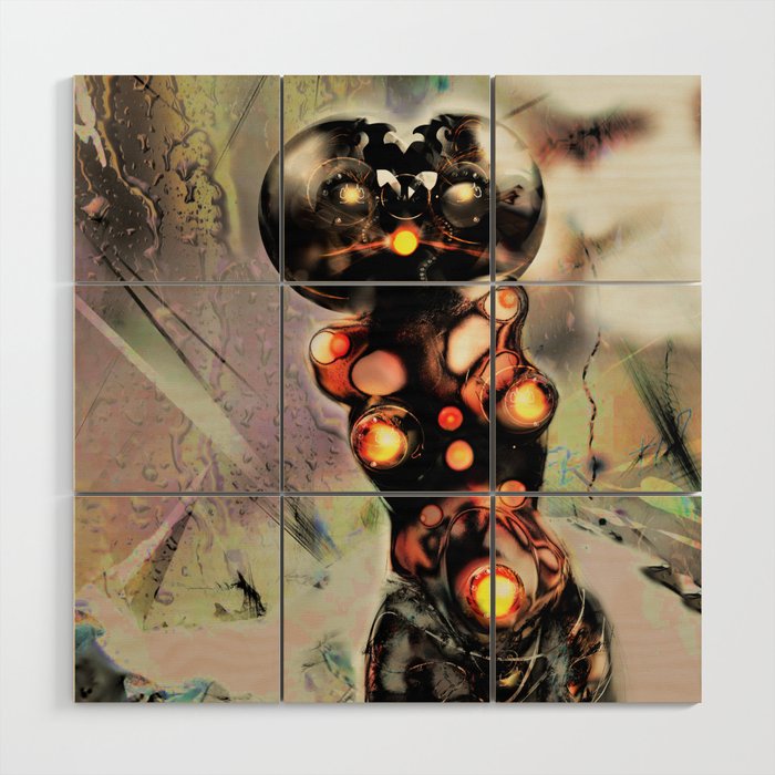 Digital Muse Wood Wall Art By Grantwilson