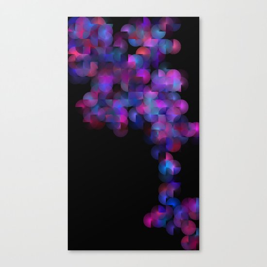 Written Circles #3 society6 custom generation Canvas Print