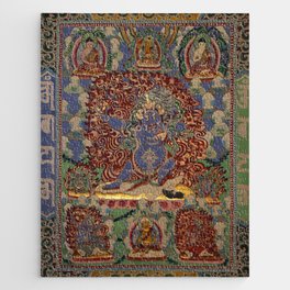 Mahakala Buddhist Thangka Jigsaw Puzzle