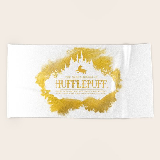 Hufflepuff Beach Towel