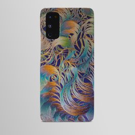 Rainbow Curls I Android Case