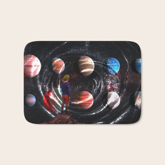 Planets Bath Mat